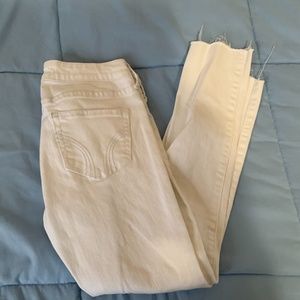 Hollister White skinny Jeans